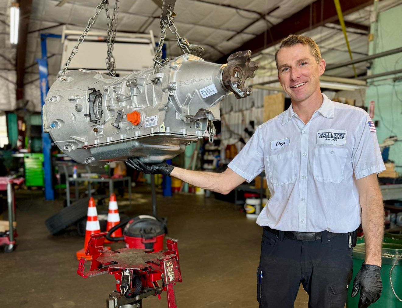 Transmission fluid service at Harrell & Beverly in Sanford FL